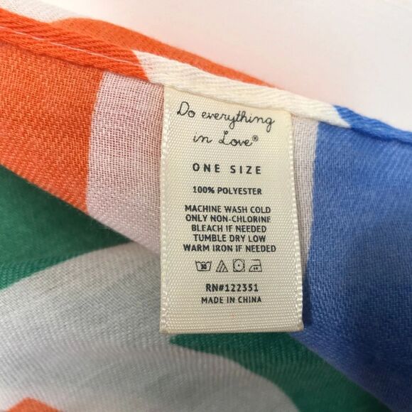 Do Everything In Love Abstract Kimono – Tassel Trim, Lightweight Boho Layer, OS - Picture 15 of 16